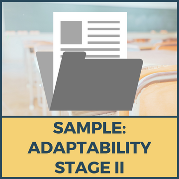 Sample: Adaptability Stage 2