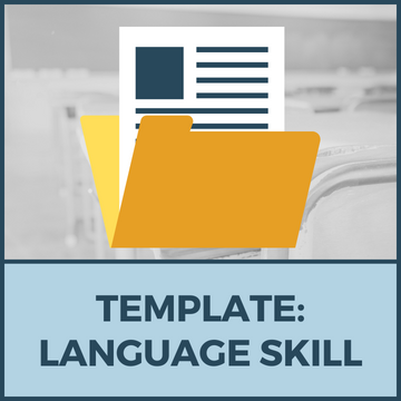Template: Language Skill
