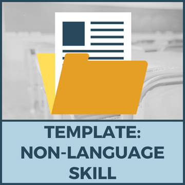 Template: Non-language Skill