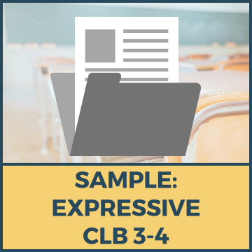 Sample: Expressive CLB 3-4