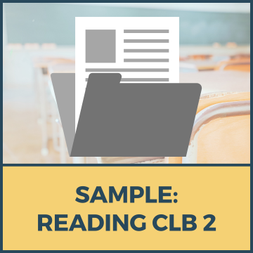 Sample: Reading CLB 2