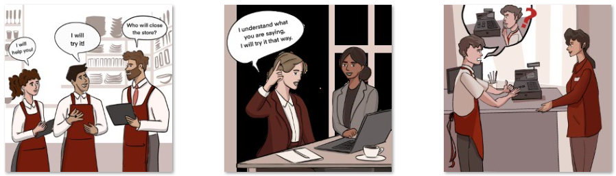 Sample of the ASL Can Do Statement images